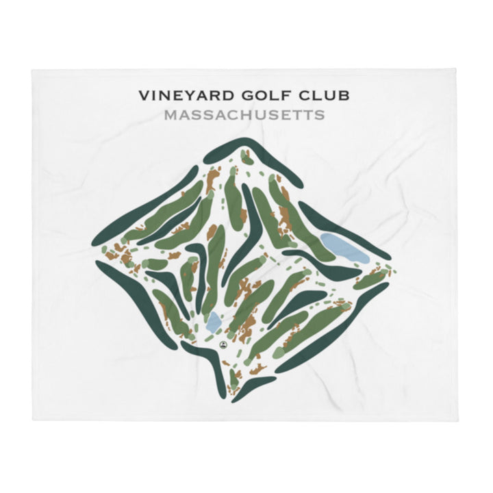 Vineyard Golf Club, Massachusetts - Printed Golf Course