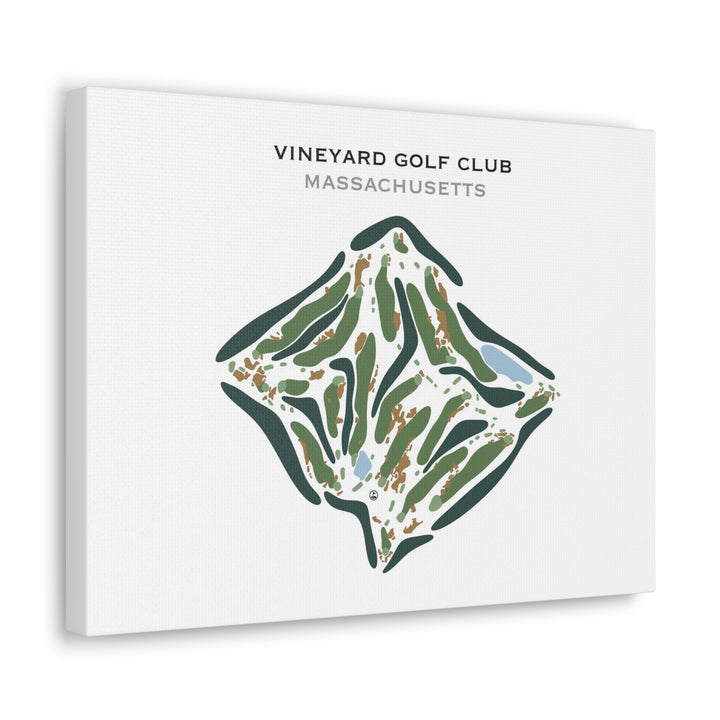 Vineyard Golf Club, Massachusetts - Printed Golf Course