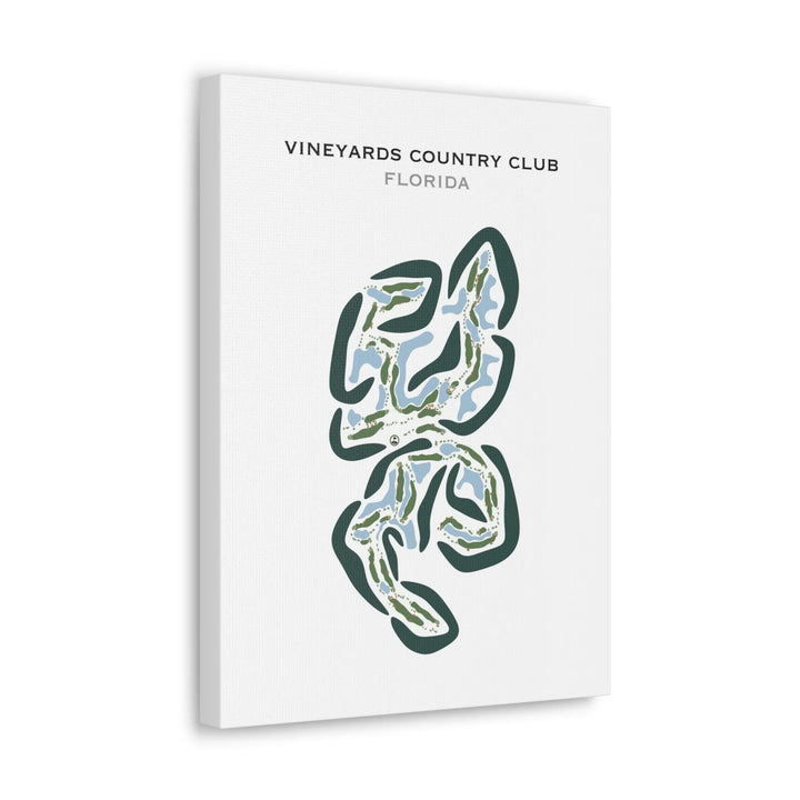 Vineyards Country Club, Florida - Printed Golf Courses