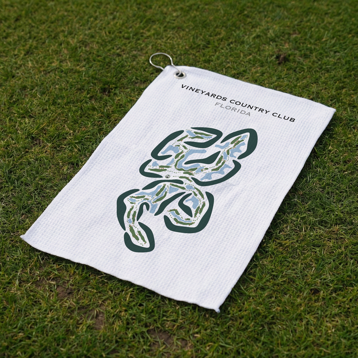 Vineyards Country Club, Florida - Printed Golf Courses