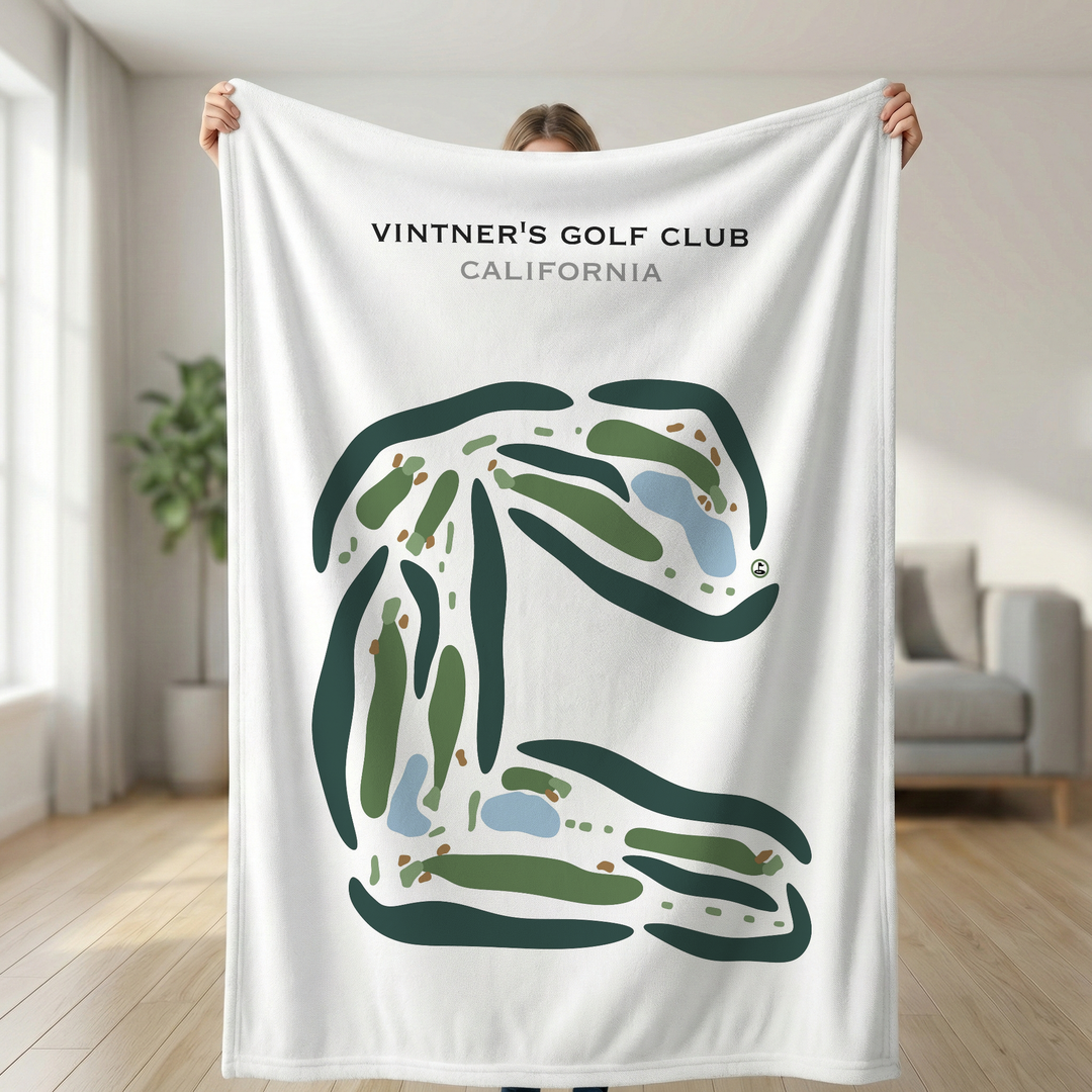 Vintner's Golf Club, California - Printed Golf Courses