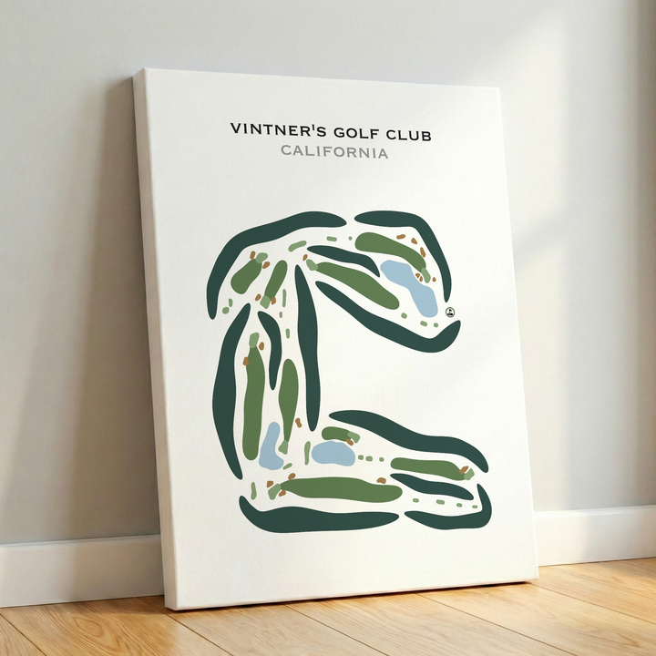 Vintner's Golf Club, California - Printed Golf Courses