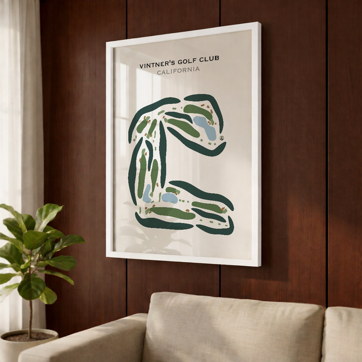 Vintner's Golf Club, California - Printed Golf Courses