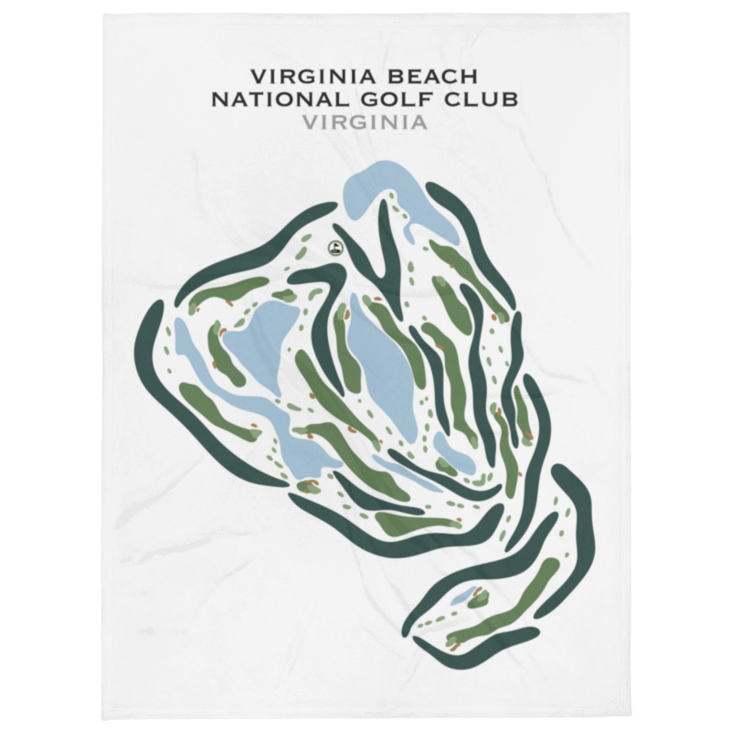 Virginia Beach National Golf Club, Virginia - Printed Golf Courses