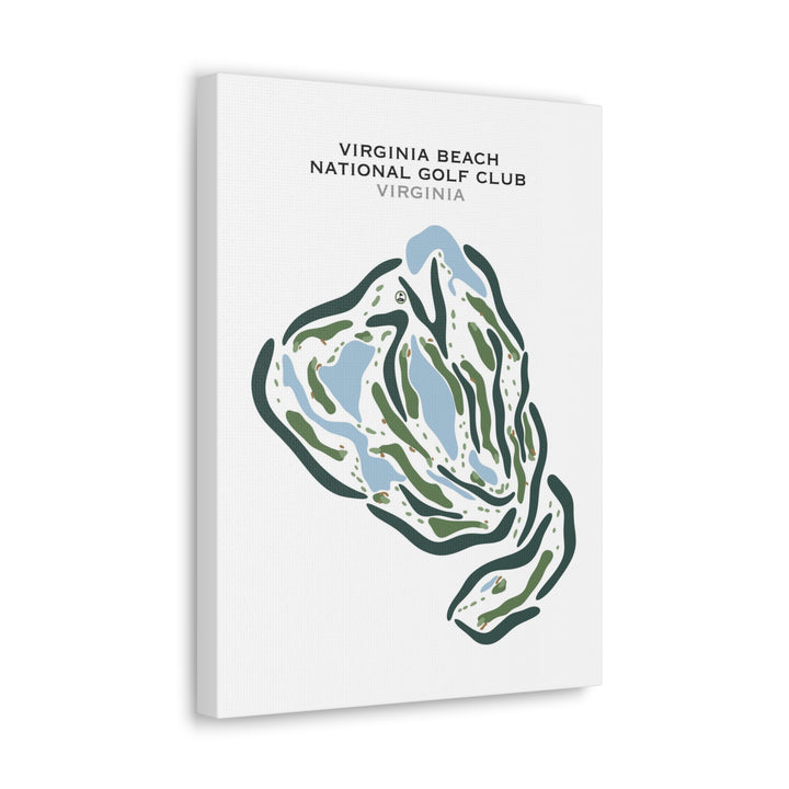 Virginia Beach National Golf Club, Virginia - Printed Golf Courses