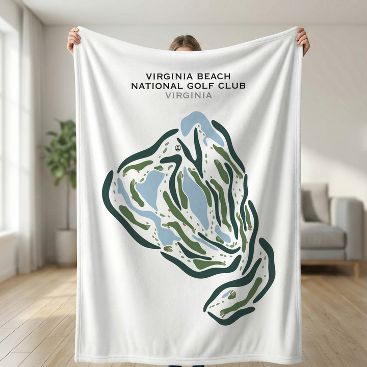 Virginia Beach National Golf Club, Virginia - Printed Golf Courses