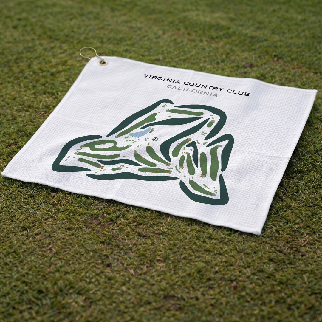 Virginia Country Club, California - Printed Golf Courses