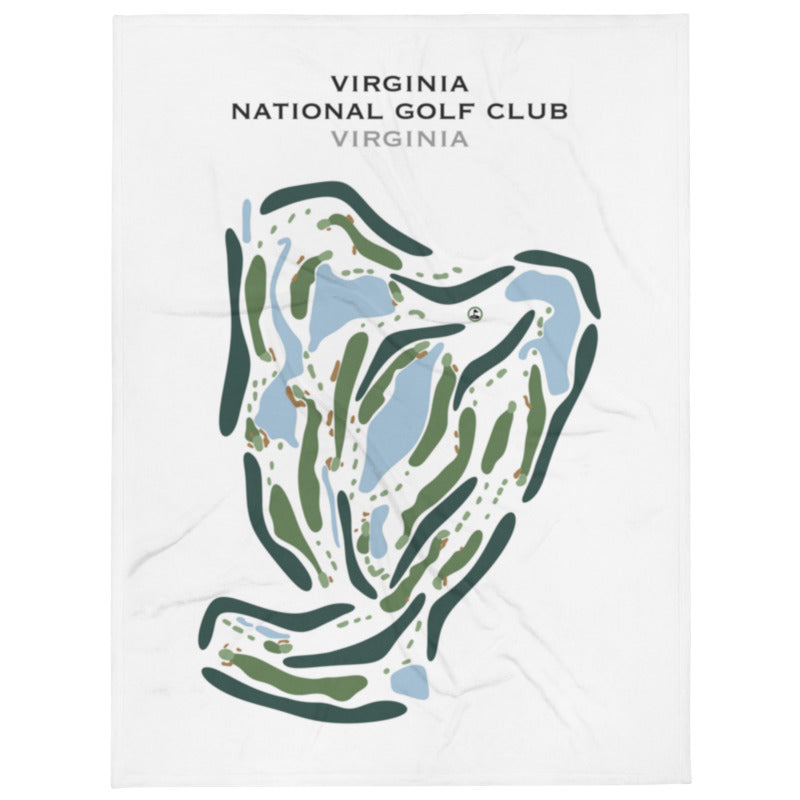 Virginia National Golf Club, Virginia - Printed Golf Course