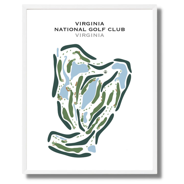 Virginia National Golf Club, Virginia - Printed Golf Course