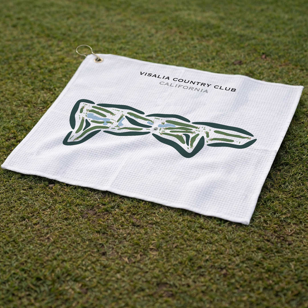 Visalia Country Club, California - Printed Golf Courses