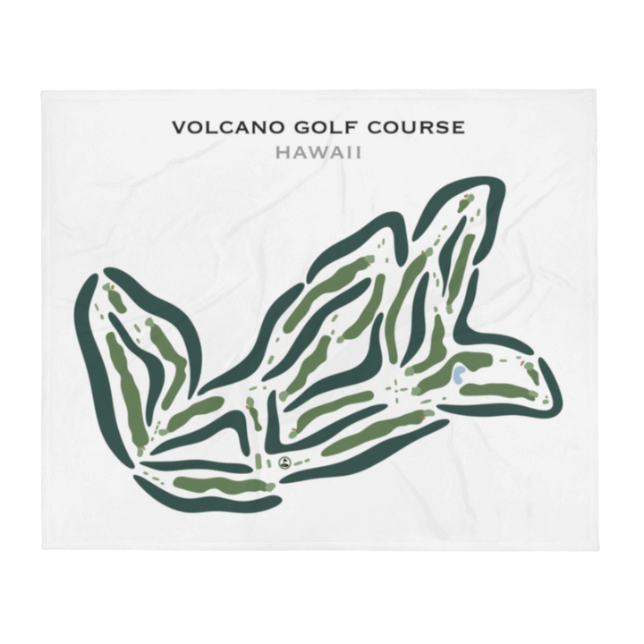 Volcano Golf Course, Hawaii - Printed Golf Courses