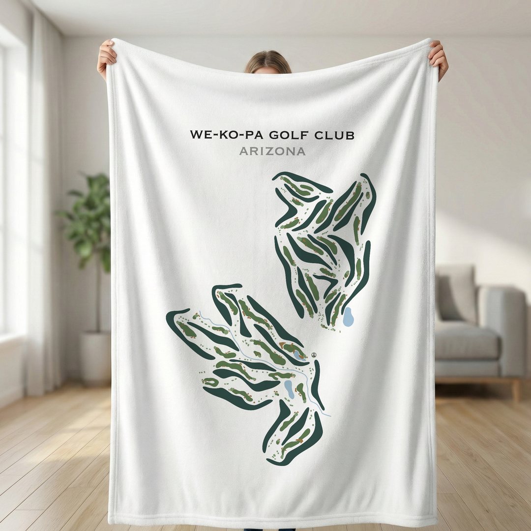 WE-KO-PA Golf Club, Arizona - Printed Golf Courses