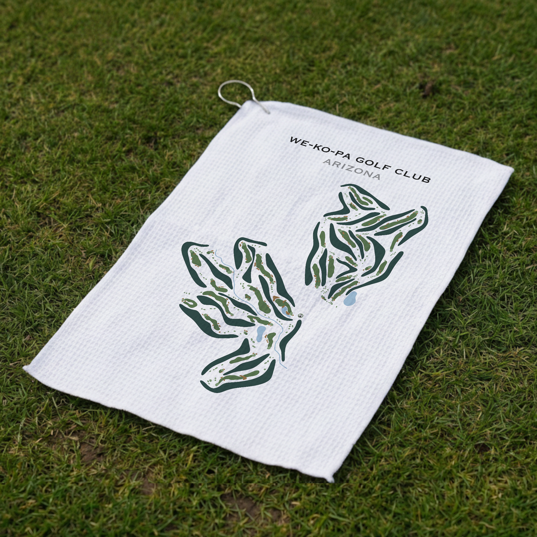 WE-KO-PA Golf Club, Arizona - Printed Golf Courses