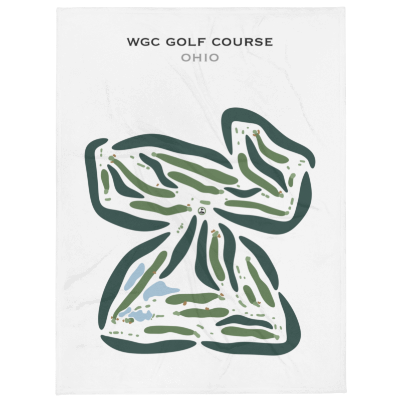 WGC Golf Course, Ohio - Printed Golf Courses