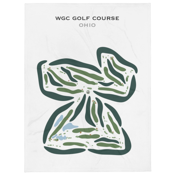 WGC Golf Course, Ohio - Printed Golf Courses