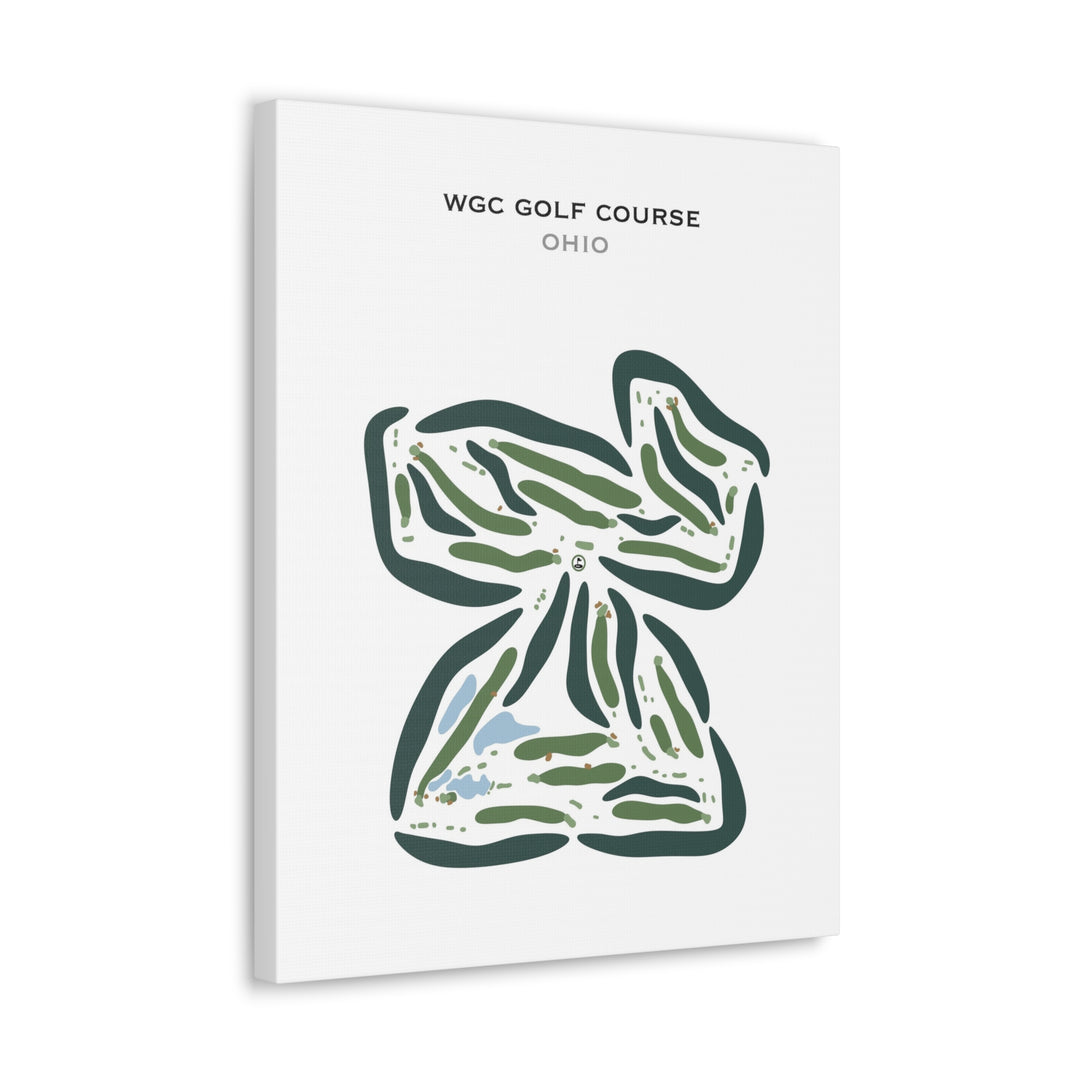 WGC Golf Course, Ohio - Printed Golf Courses