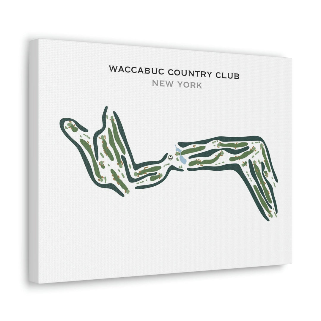 Waccabuc Country Club, New York - Printed Golf Course