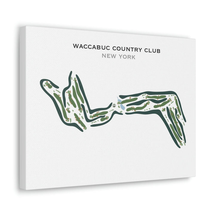 Waccabuc Country Club, New York - Printed Golf Course