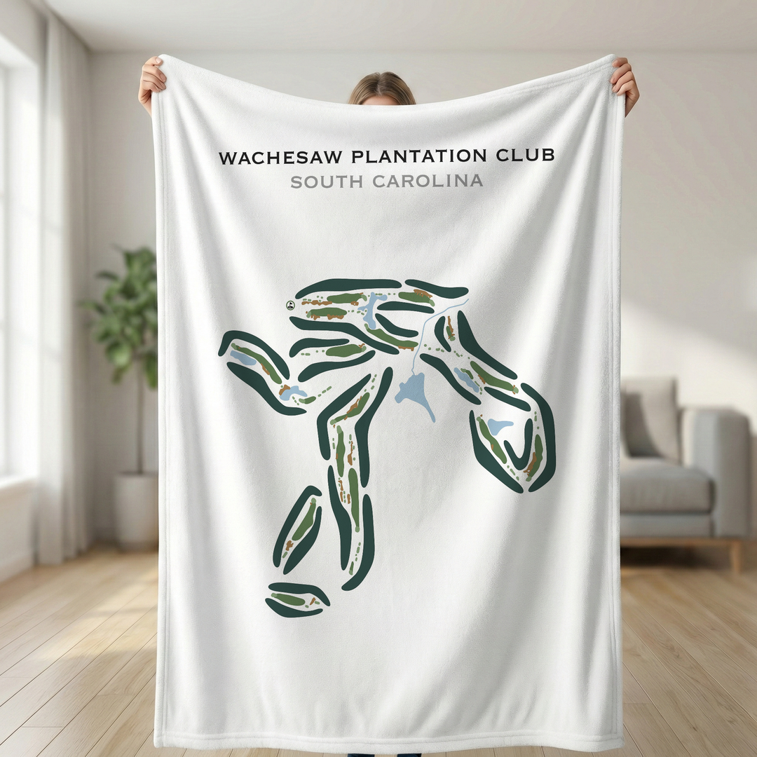 Wachesaw Plantation Club, South Carolina - Printed Golf Courses