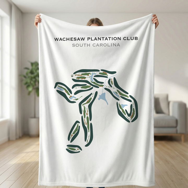 Wachesaw Plantation Club, South Carolina - Printed Golf Courses
