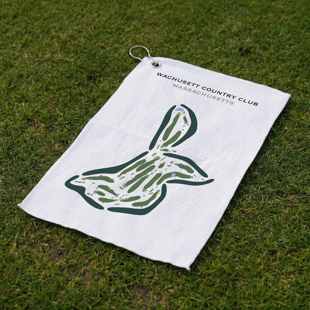 Wachusett Country Club, Massachusetts - Printed Golf Courses