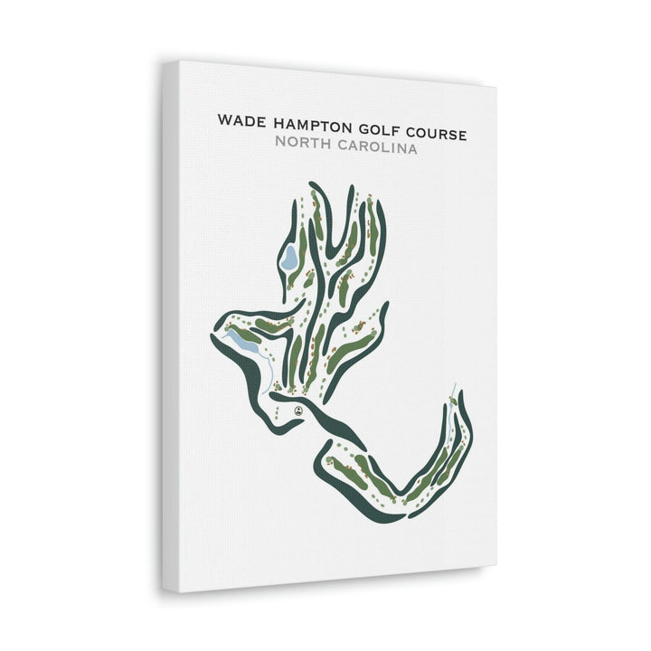 Wade Hampton Golf Course, North Carolina - Printed Golf Courses - Golf Course Prints