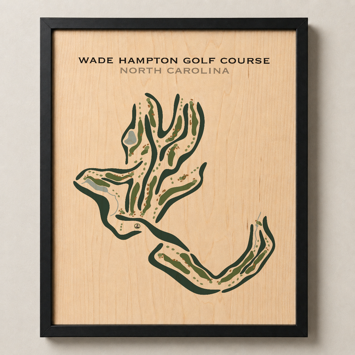 Wade Hampton Golf Course, North Carolina - Printed Golf Courses