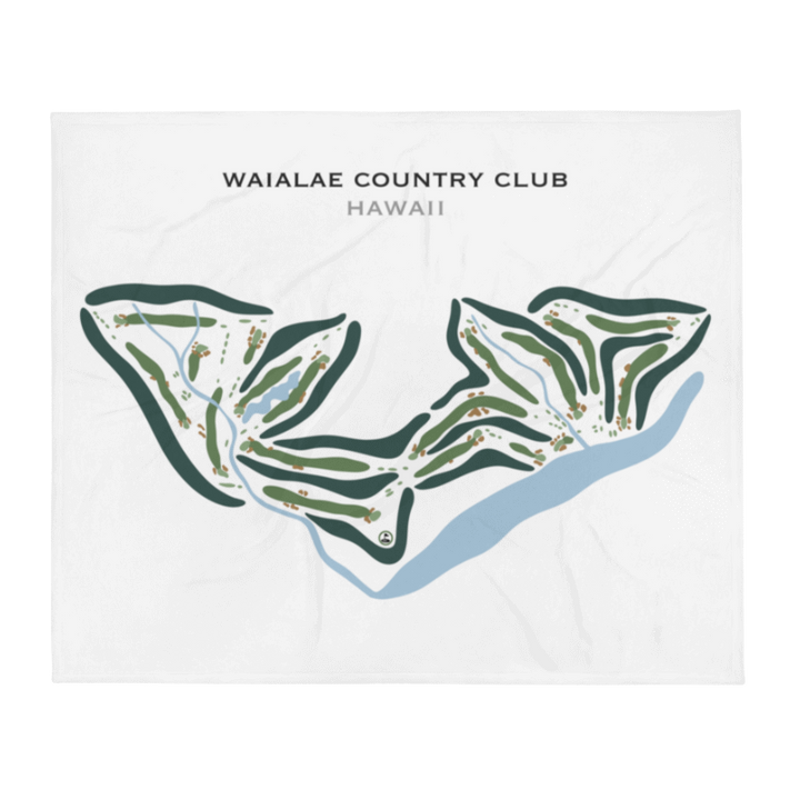 Waialae Country Club, Hawaii - Printed Golf Courses