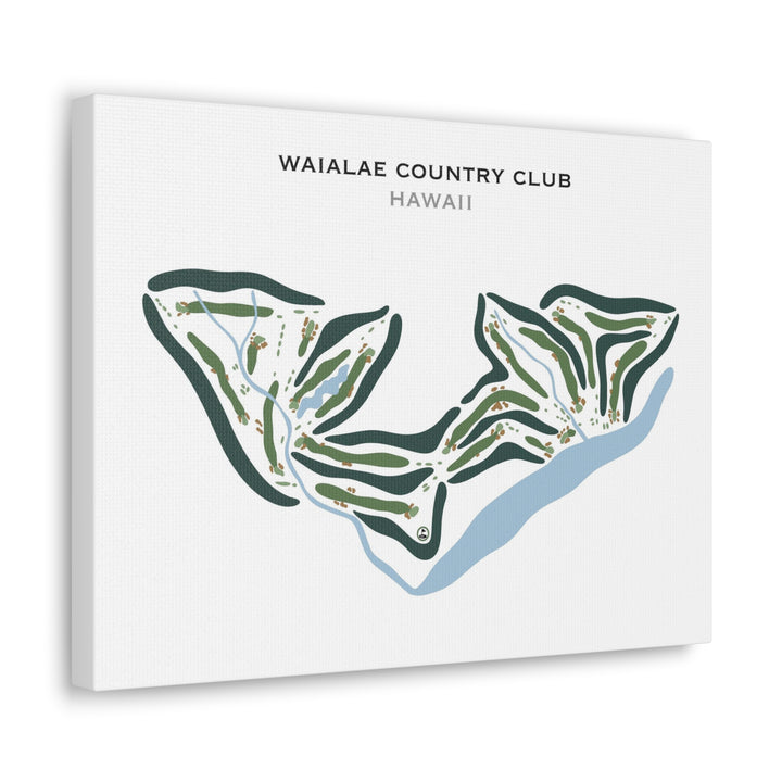 Waialae Country Club, Hawaii - Printed Golf Courses