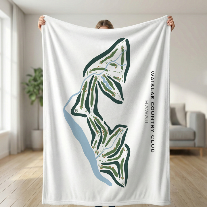 Waialae Country Club, Hawaii - Printed Golf Courses