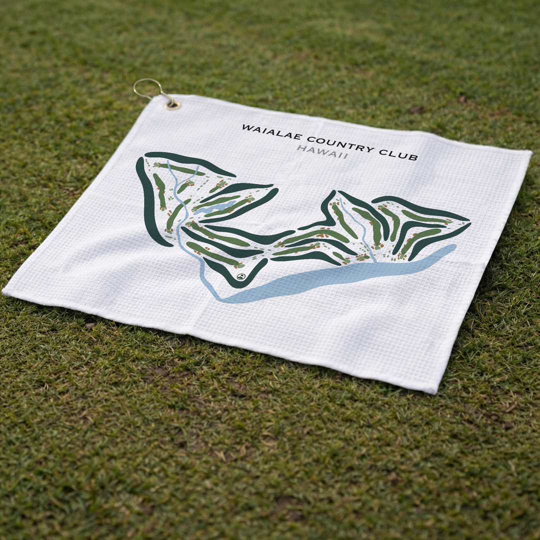 Waialae Country Club, Hawaii - Printed Golf Courses
