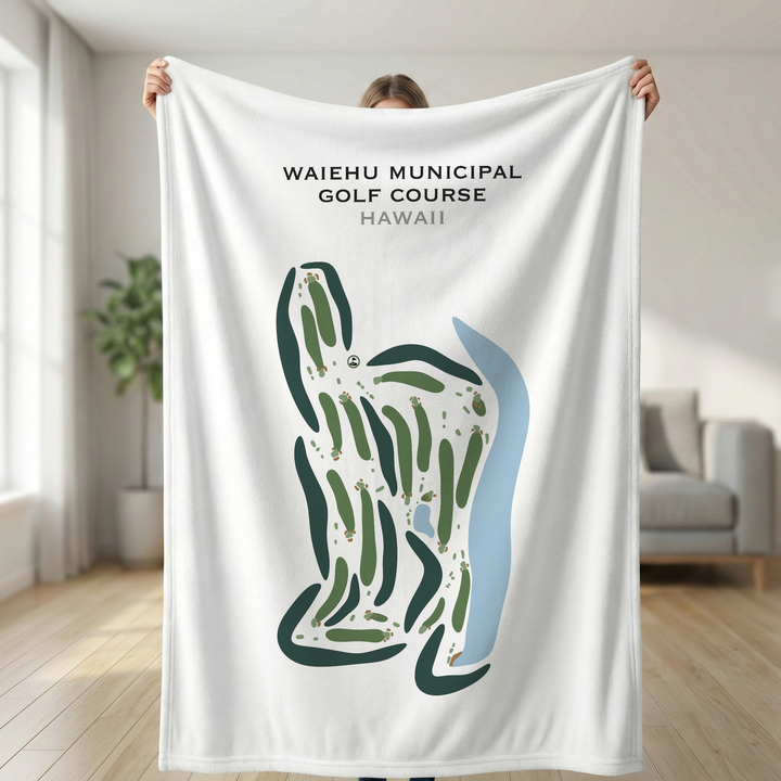 Waiehu Municipal Golf Course, Hawaii - Printed Golf Courses