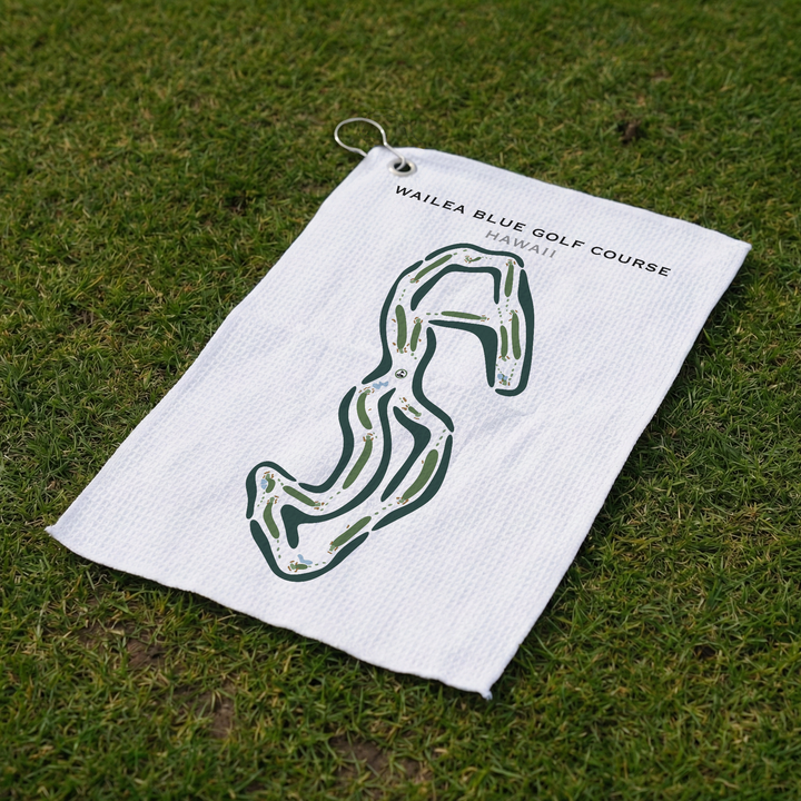 Wailea Blue Golf Course, Hawaii - Printed Golf Courses