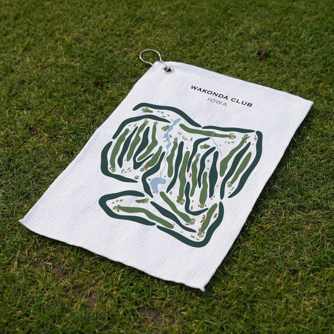 Wakonda Club, Iowa - Printed Golf Courses