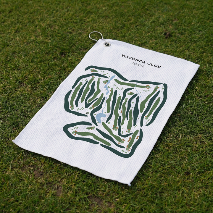 Wakonda Club, Iowa - Printed Golf Courses