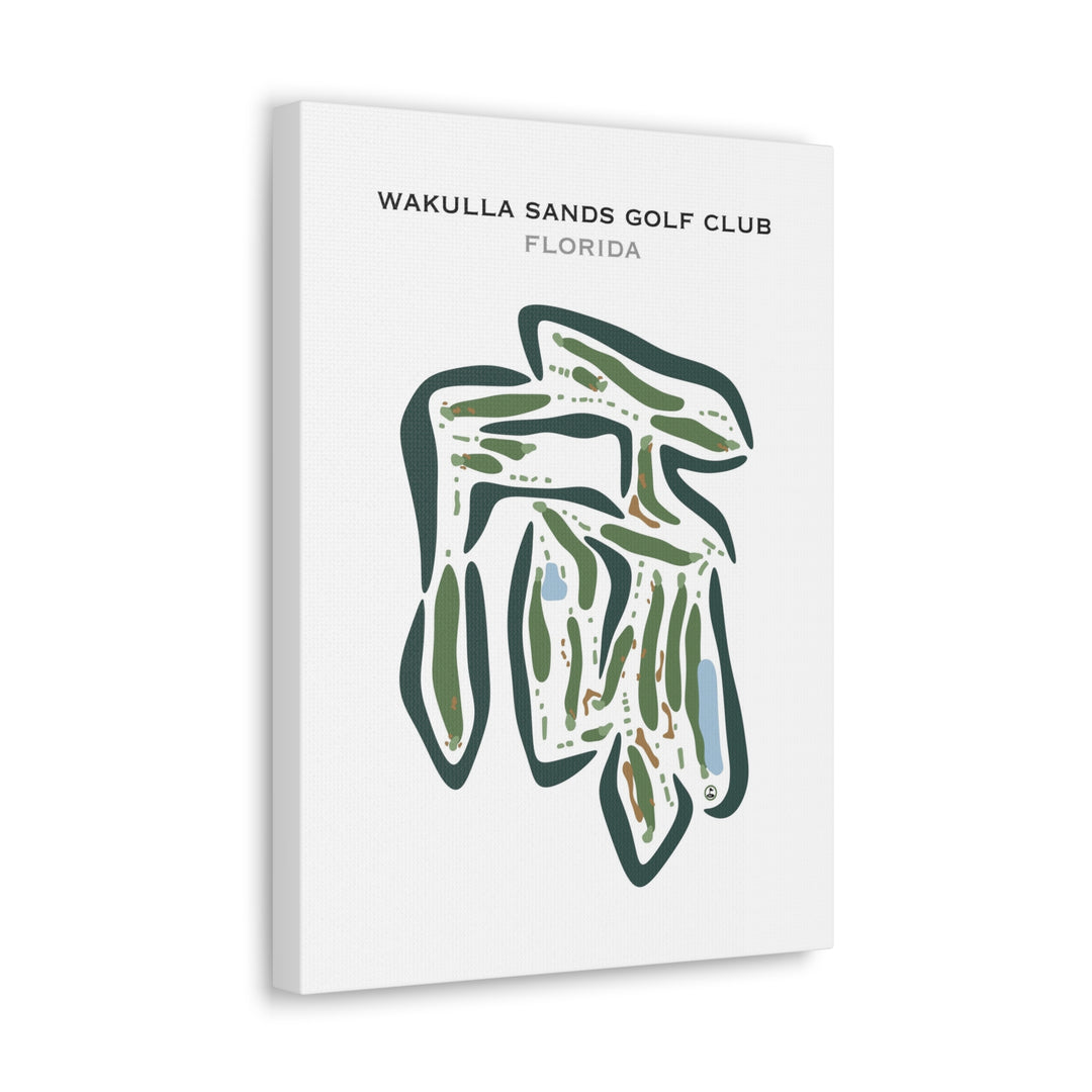 Wakulla Sands Golf Club, Florida - Printed Golf Courses