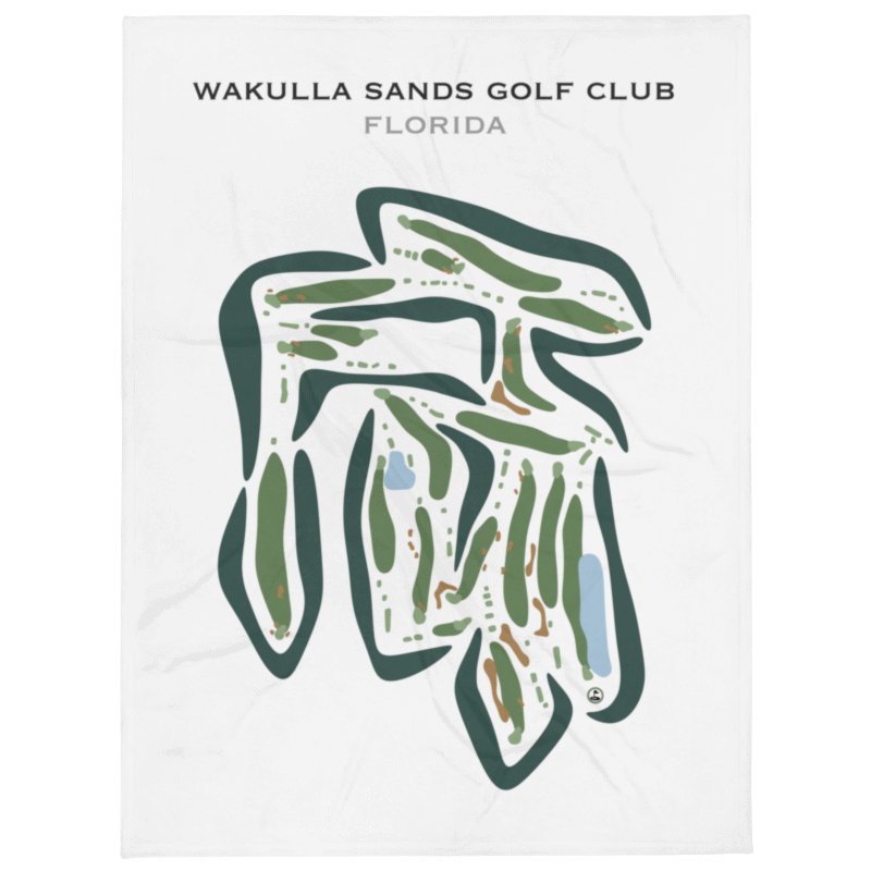 Wakulla Sands Golf Club, Florida - Printed Golf Courses