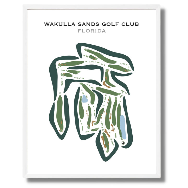 Wakulla Sands Golf Club, Florida - Printed Golf Courses