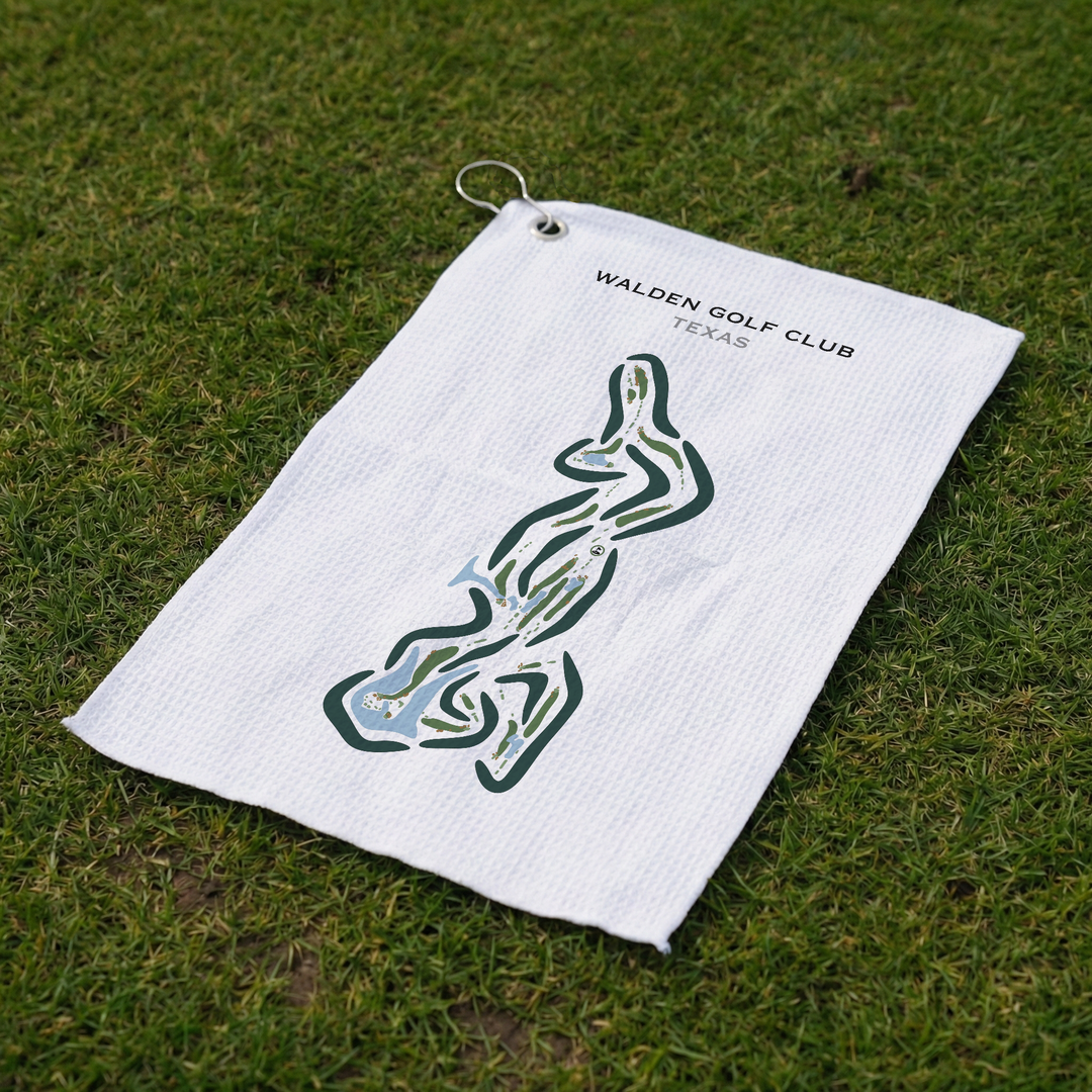 Walden Golf Club, Texas - Printed Golf Courses