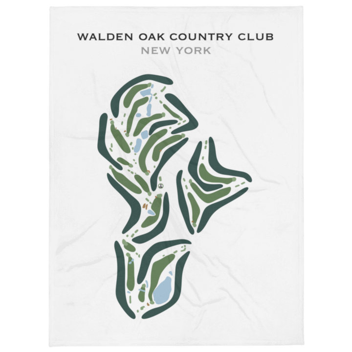 Walden Oaks Country Club, New York - Printed Golf Courses