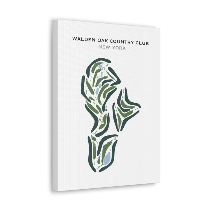 Walden Oaks Country Club, New York - Printed Golf Courses