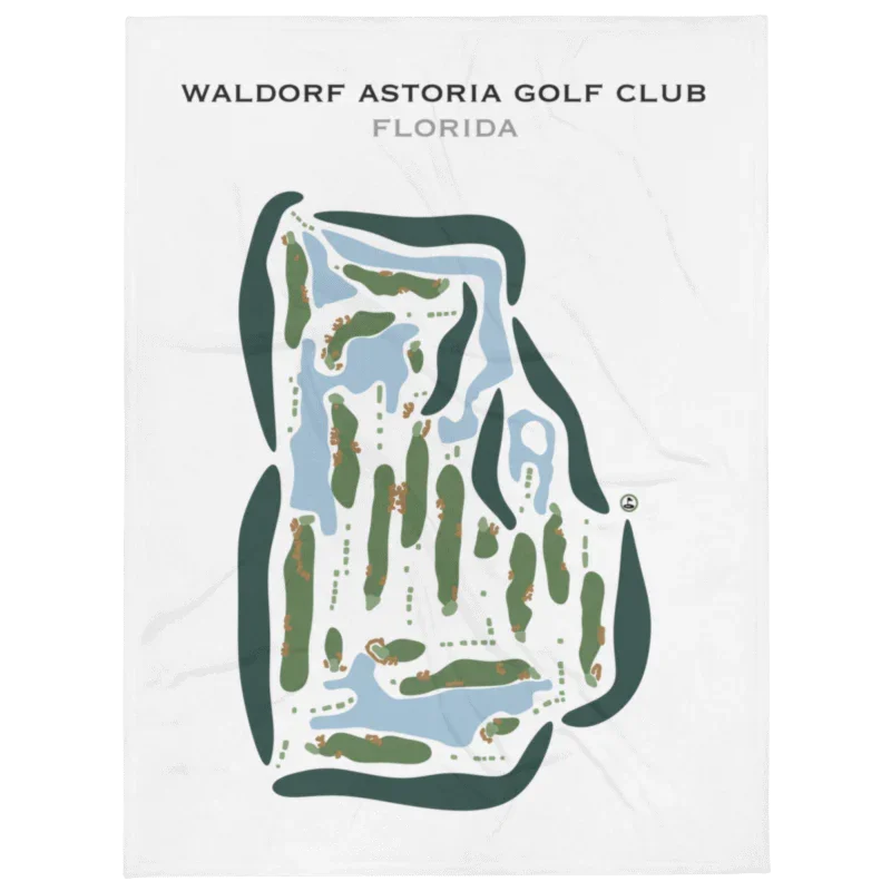 Waldorf Astoria Orlando, Florida - Printed Golf Course