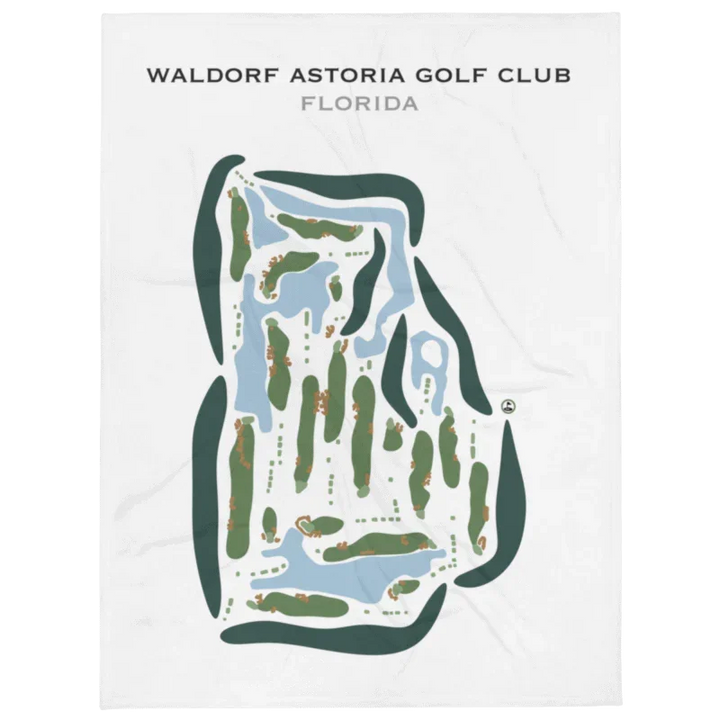 Waldorf Astoria Orlando, Florida - Printed Golf Course