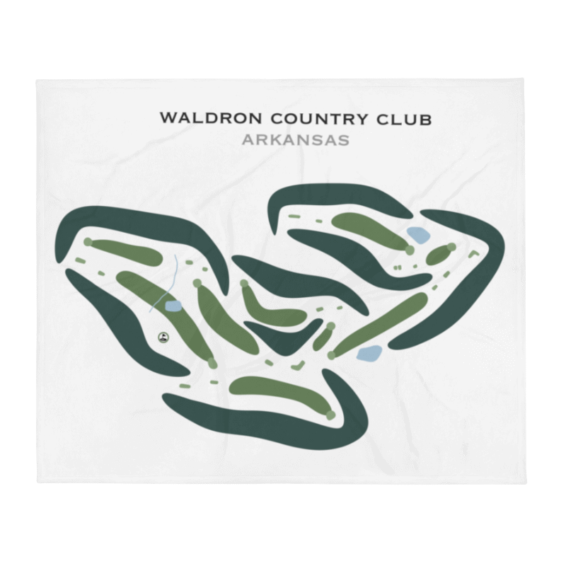 Waldron Country Club, Arkansas - Printed Golf Courses
