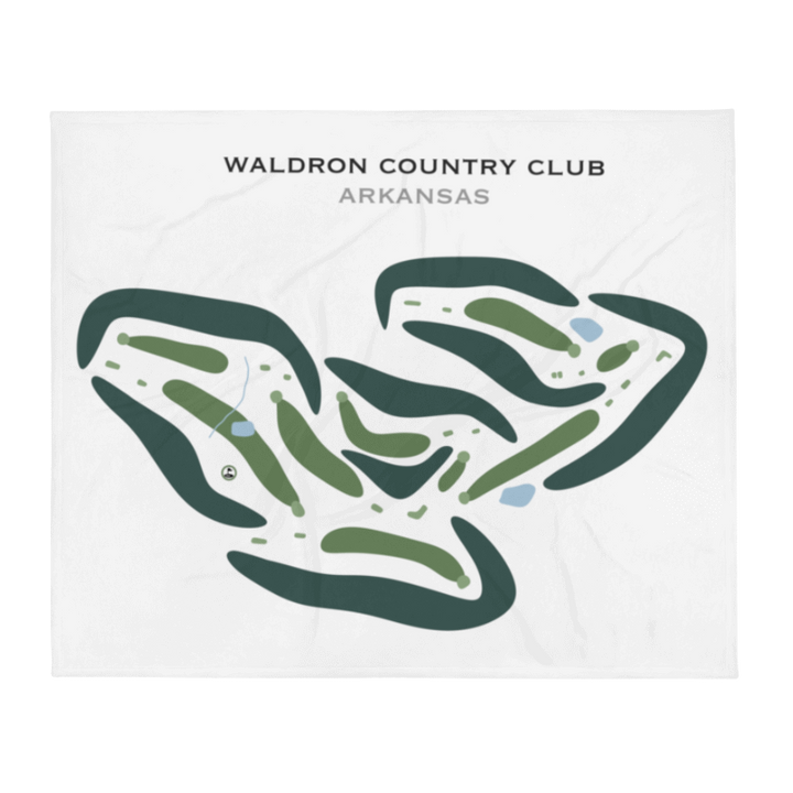 Waldron Country Club, Arkansas - Printed Golf Courses