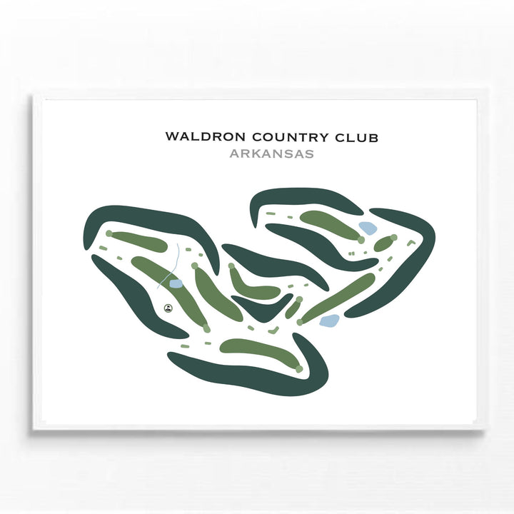 Waldron Country Club, Arkansas - Printed Golf Courses