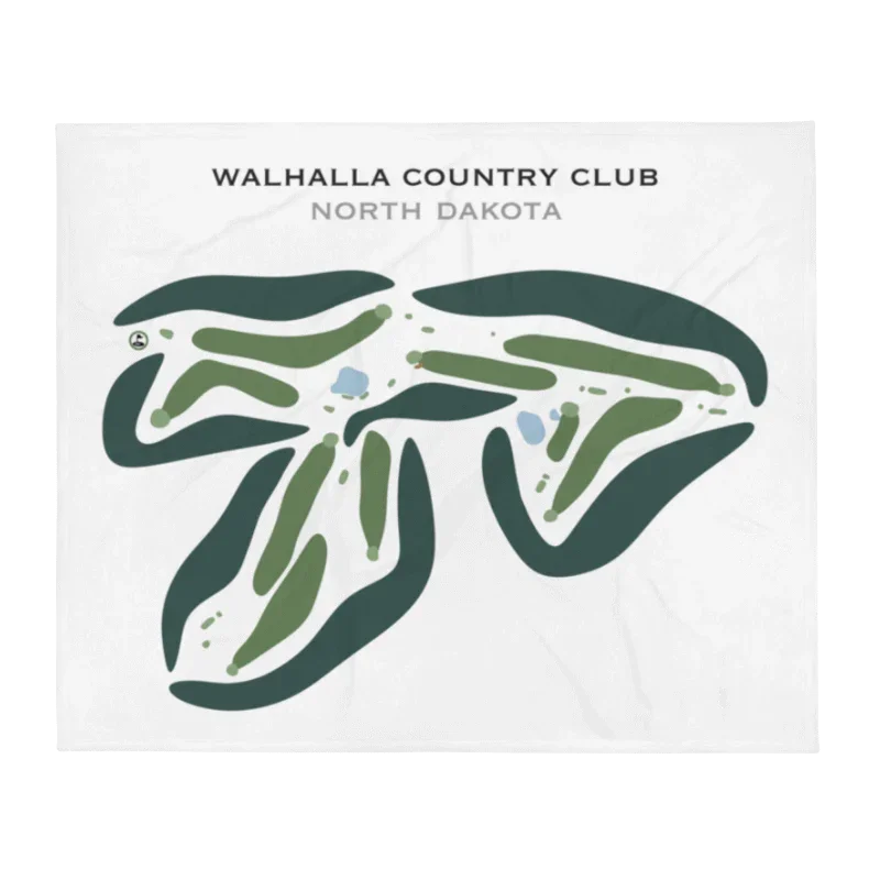 Walhalla Country Club, North Dakota - Printed Golf Courses