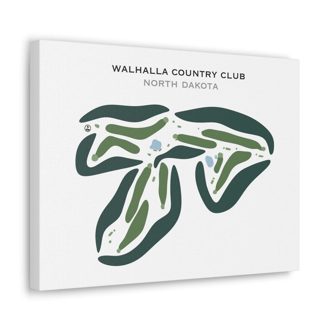 Walhalla Country Club, North Dakota - Printed Golf Courses