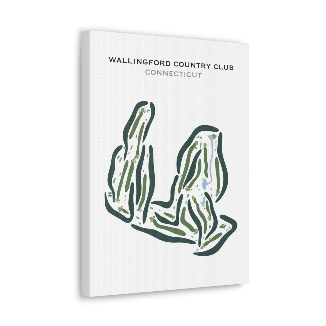 Wallingford Country Club, Connecticut - Printed Golf Courses