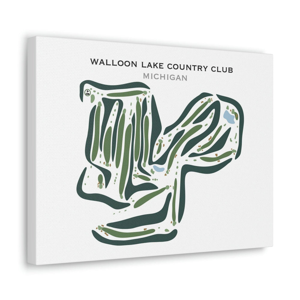 Walloon Lake Country Club, Michigan - Printed Golf Courses - Golf Course Prints